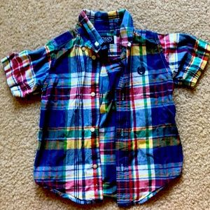 Chaps Multi Colored 3T Boys Shirt